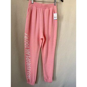 The Rolling Stones "1973 European Tour!" Loungewear Pink Sweats